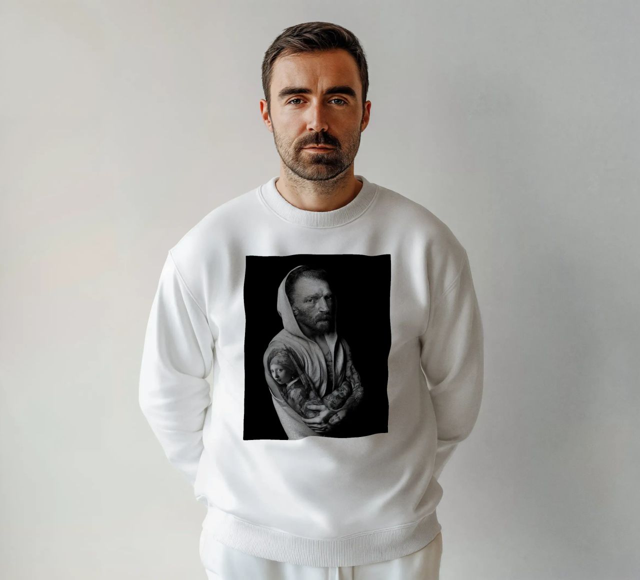 Van Gogh Tattoo sudadera de Paste in Place