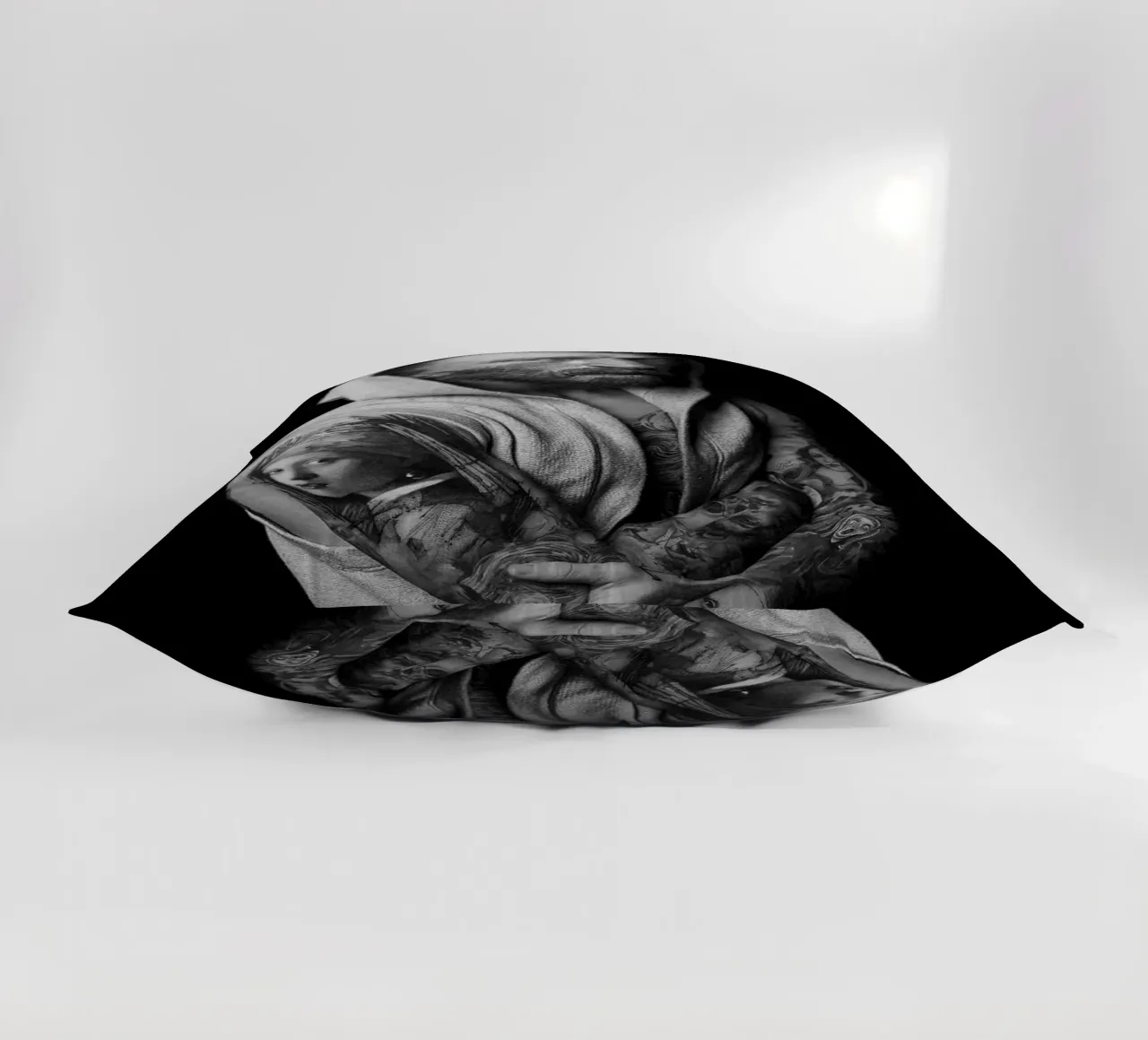 Van Gogh Tattoo decorative cushion by Paste in Place