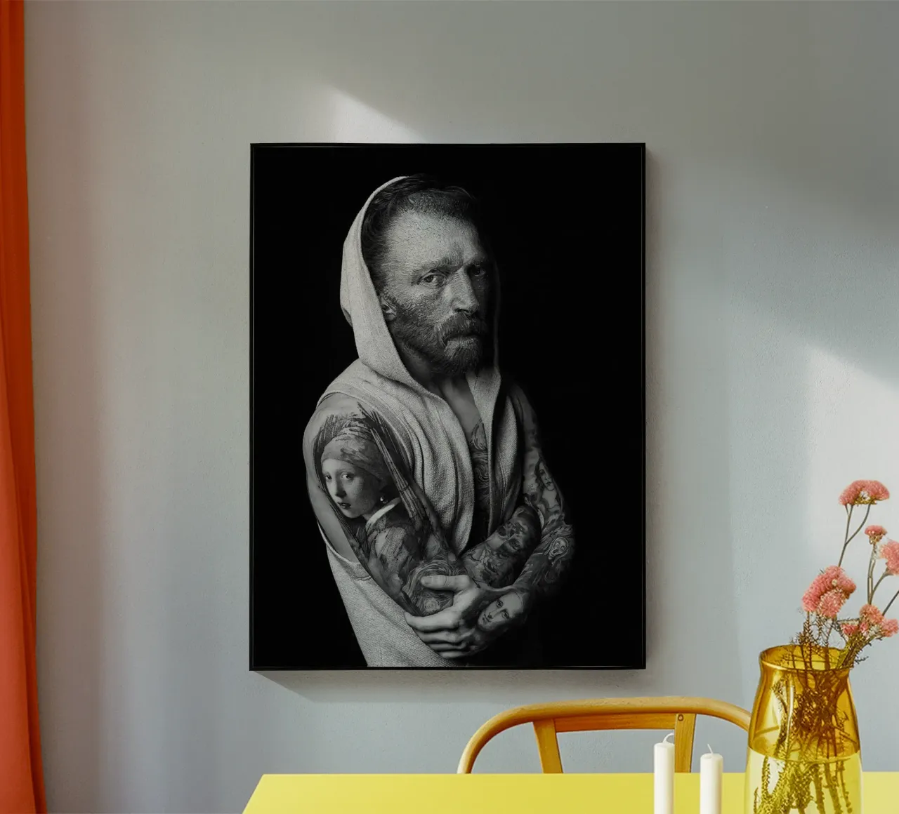 Van Gogh Tattoo plexiglass da Paste in Place