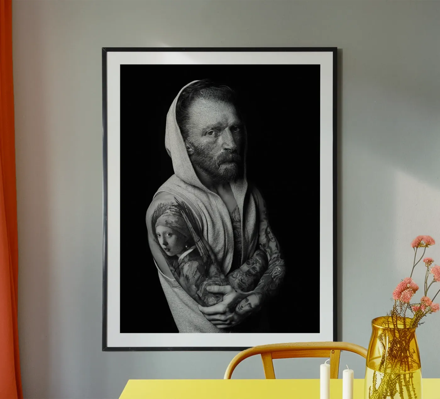 Van Gogh Tattoo poster da Paste in Place