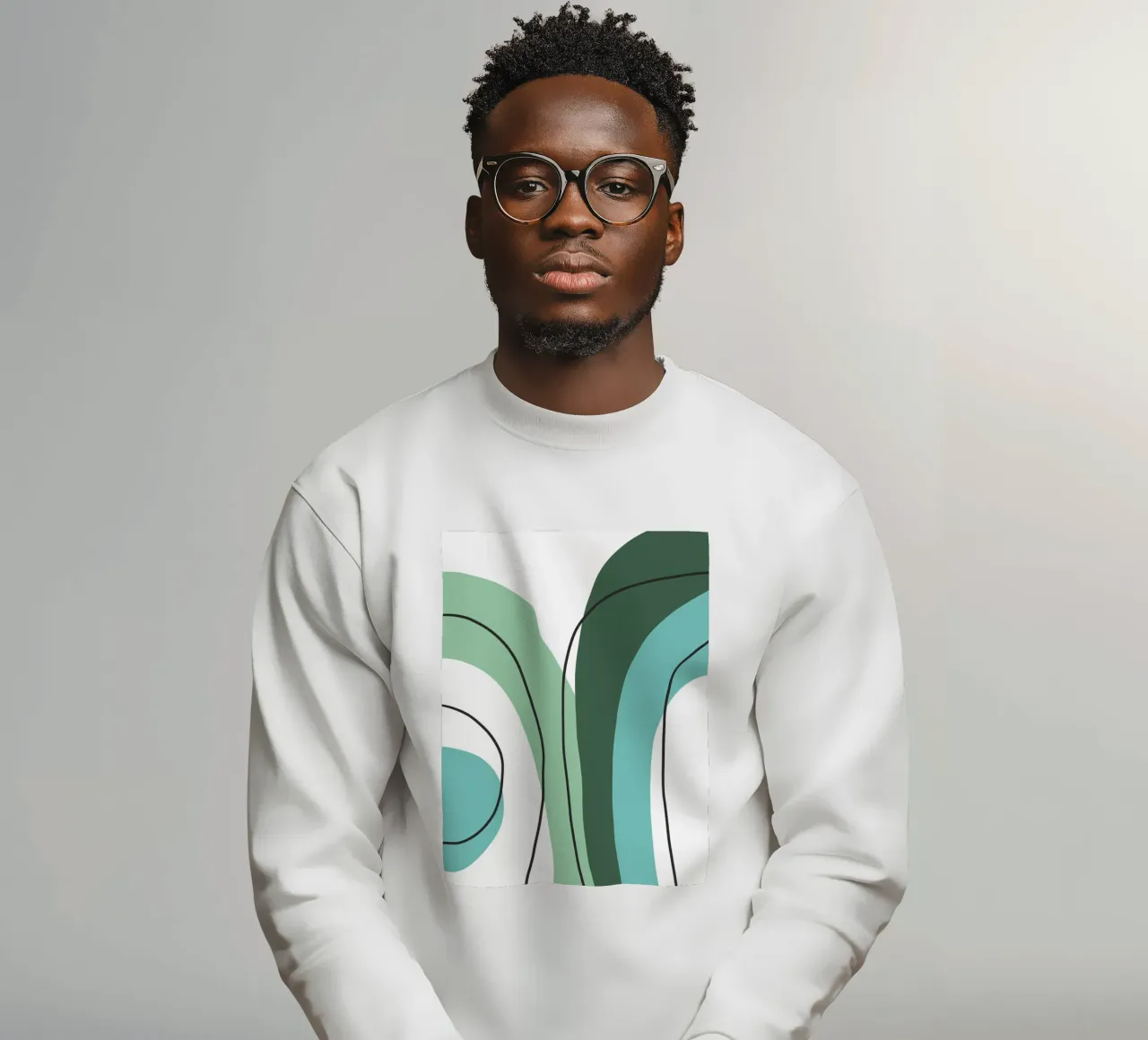 Curved lines felpa da LisaArtes