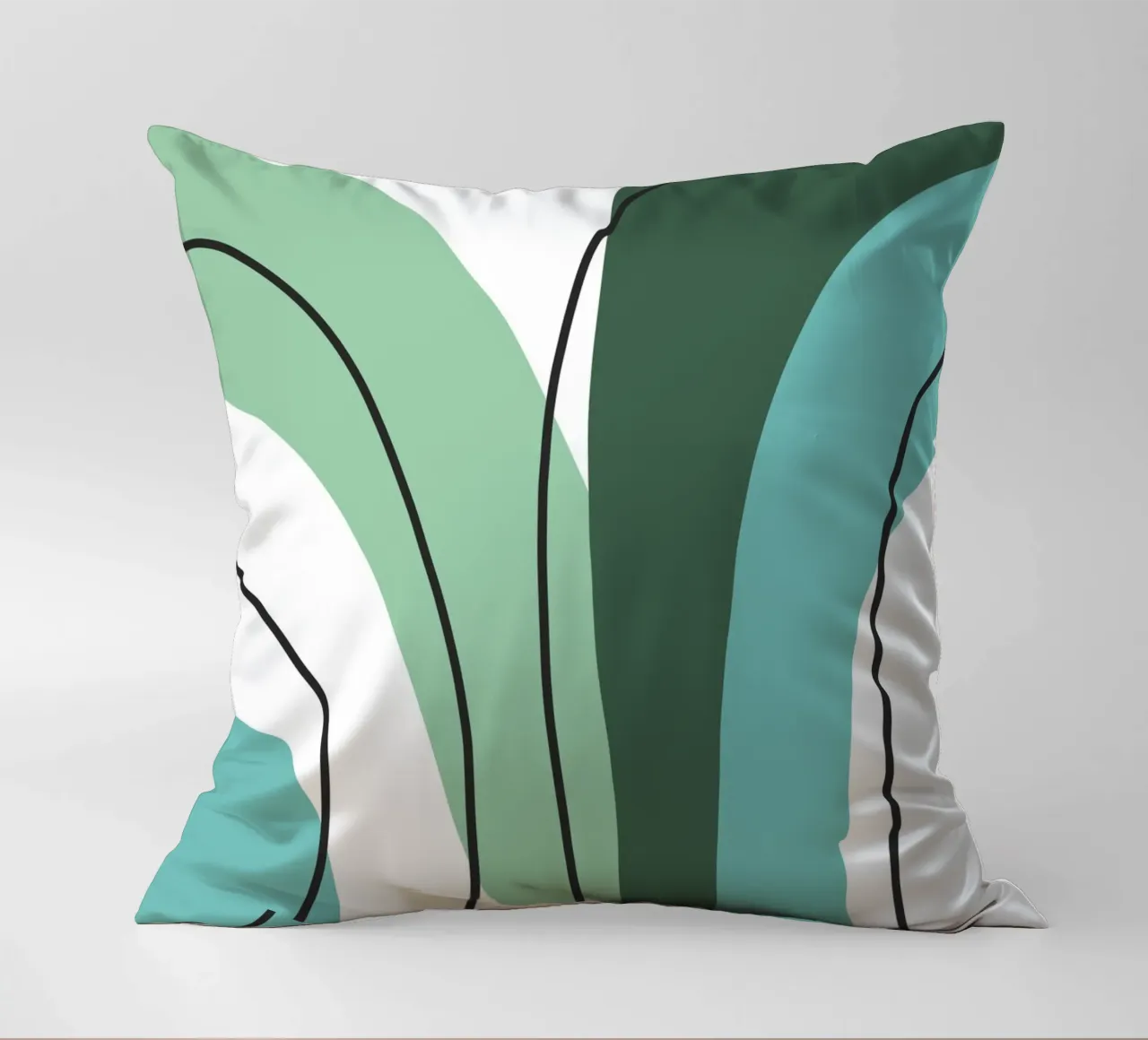 Curved lines cuscino da LisaArtes