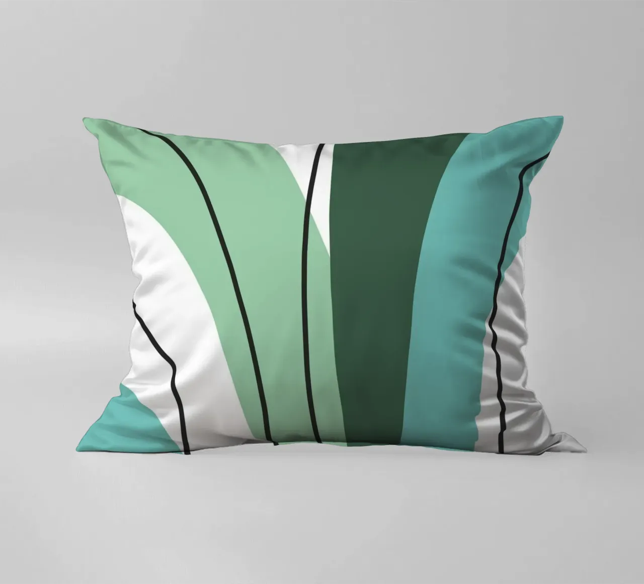 Curved lines cuscino da LisaArtes