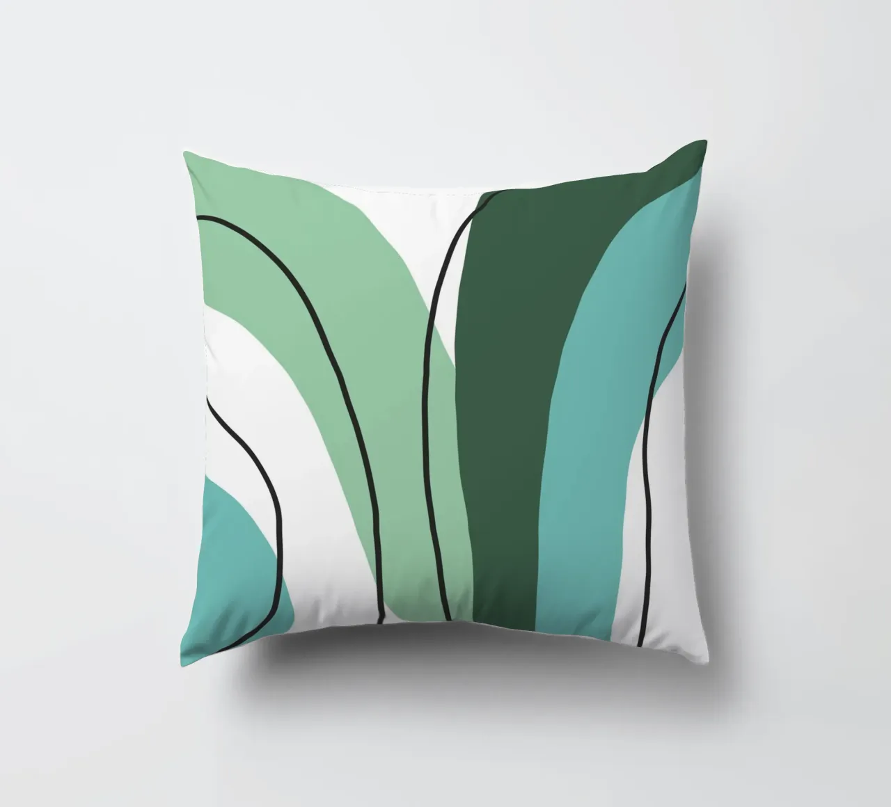 Curved lines cuscino da LisaArtes