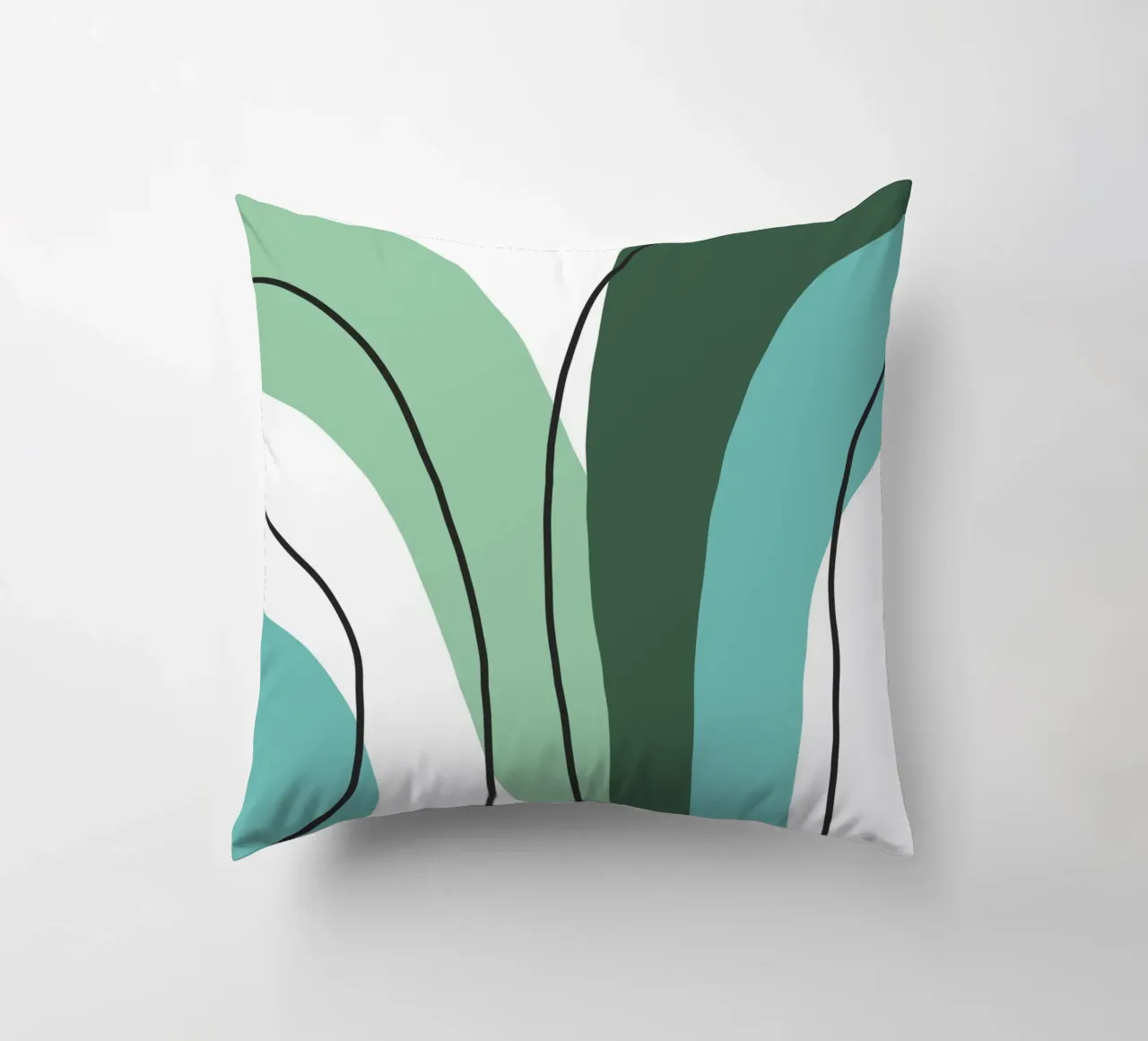 Curved lines cuscino da LisaArtes