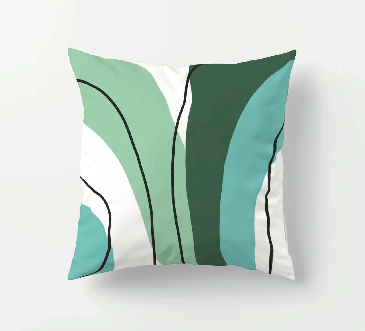 Curved lines cuscino da LisaArtes