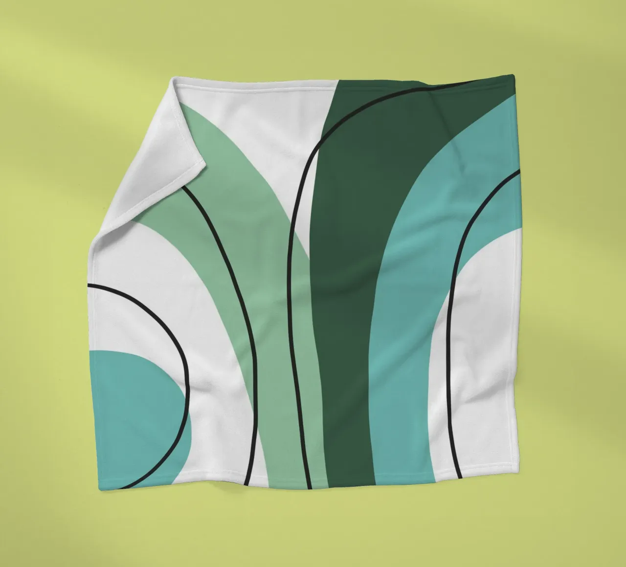 Curved lines coperta in pile da LisaArtes