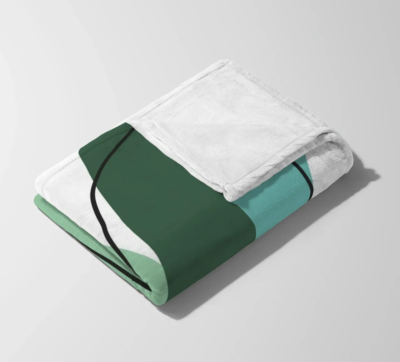 Curved lines coperta in pile da LisaArtes