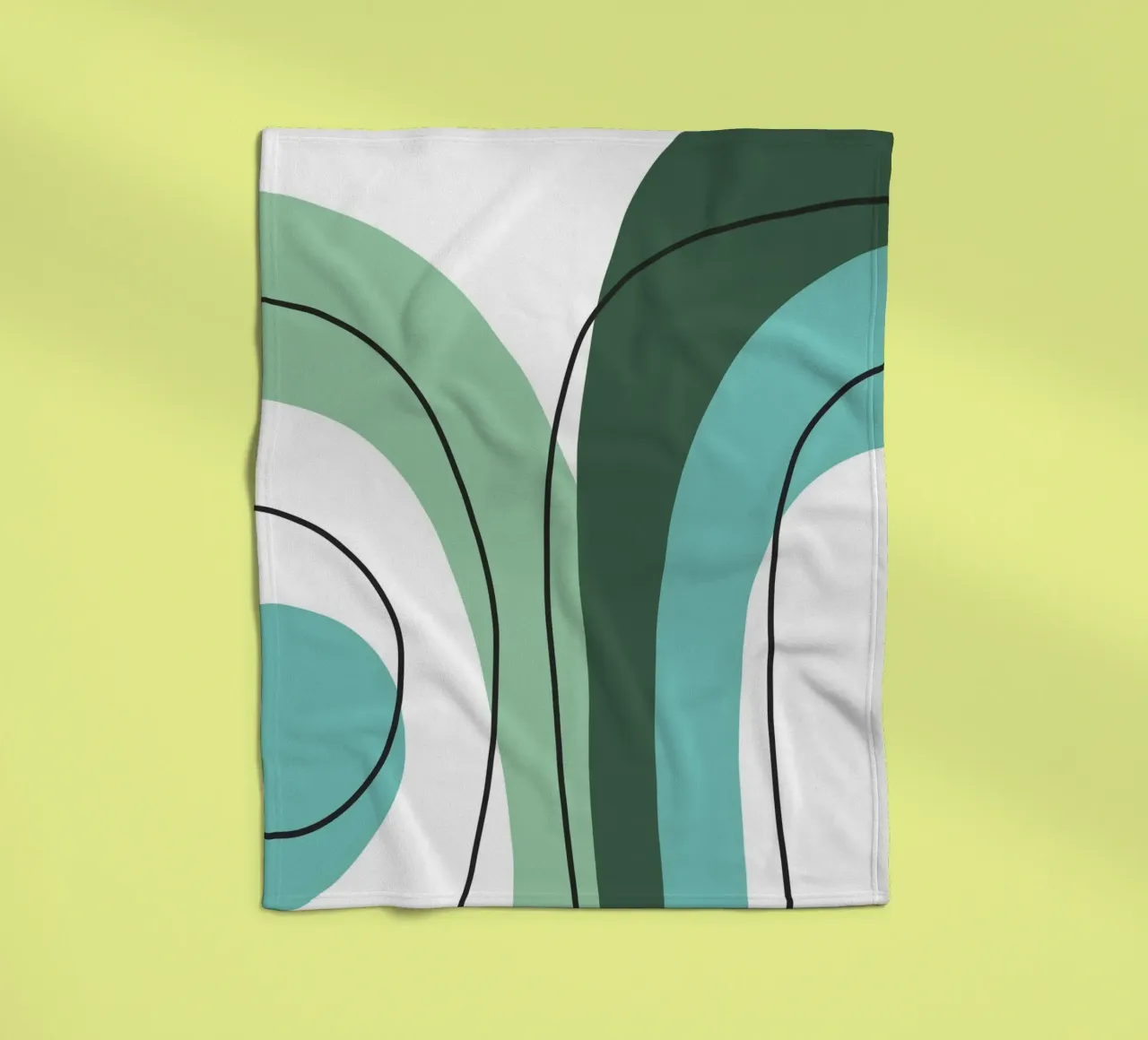 Curved lines coperta in pile da LisaArtes