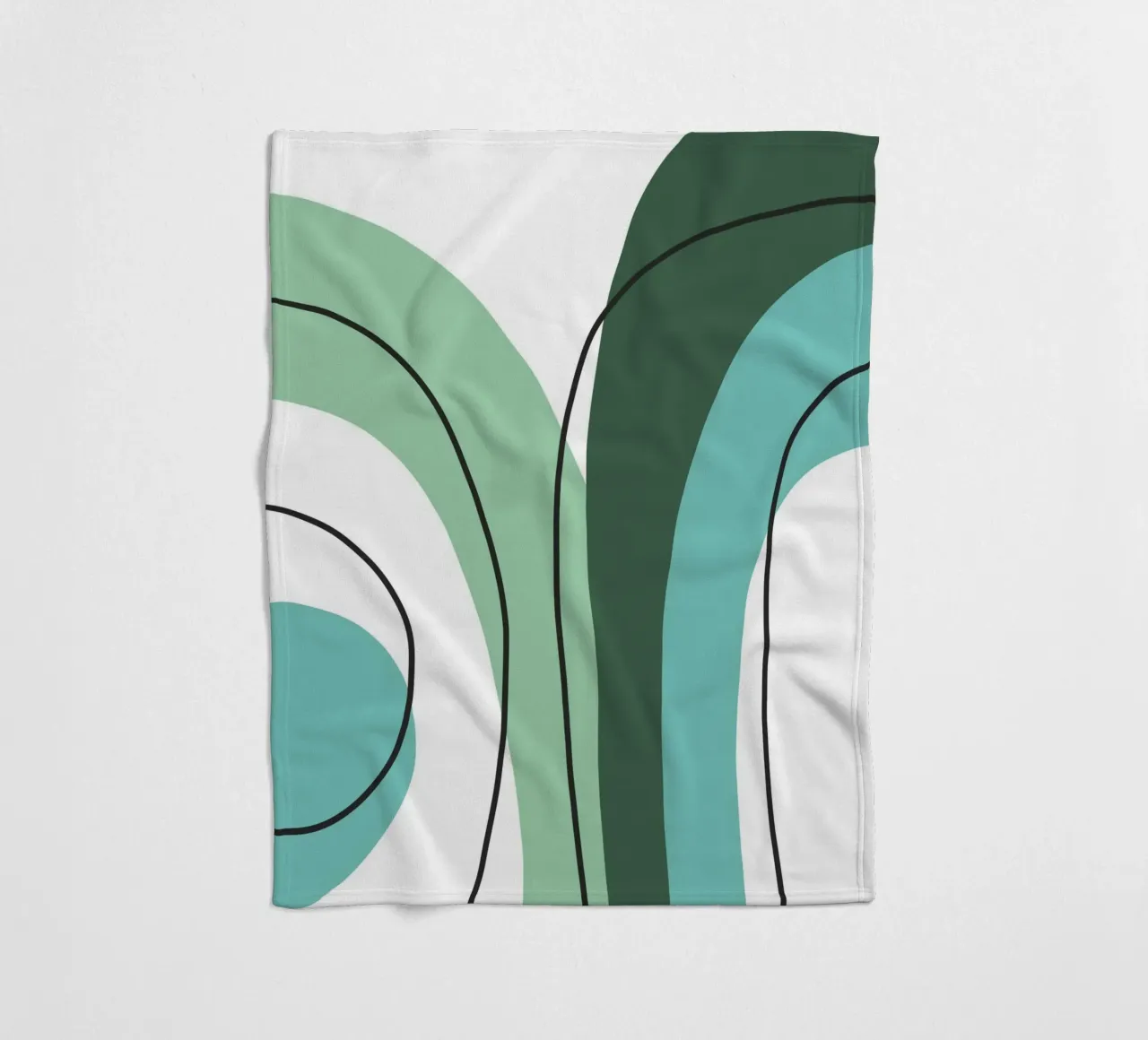 Curved lines coperta in pile da LisaArtes