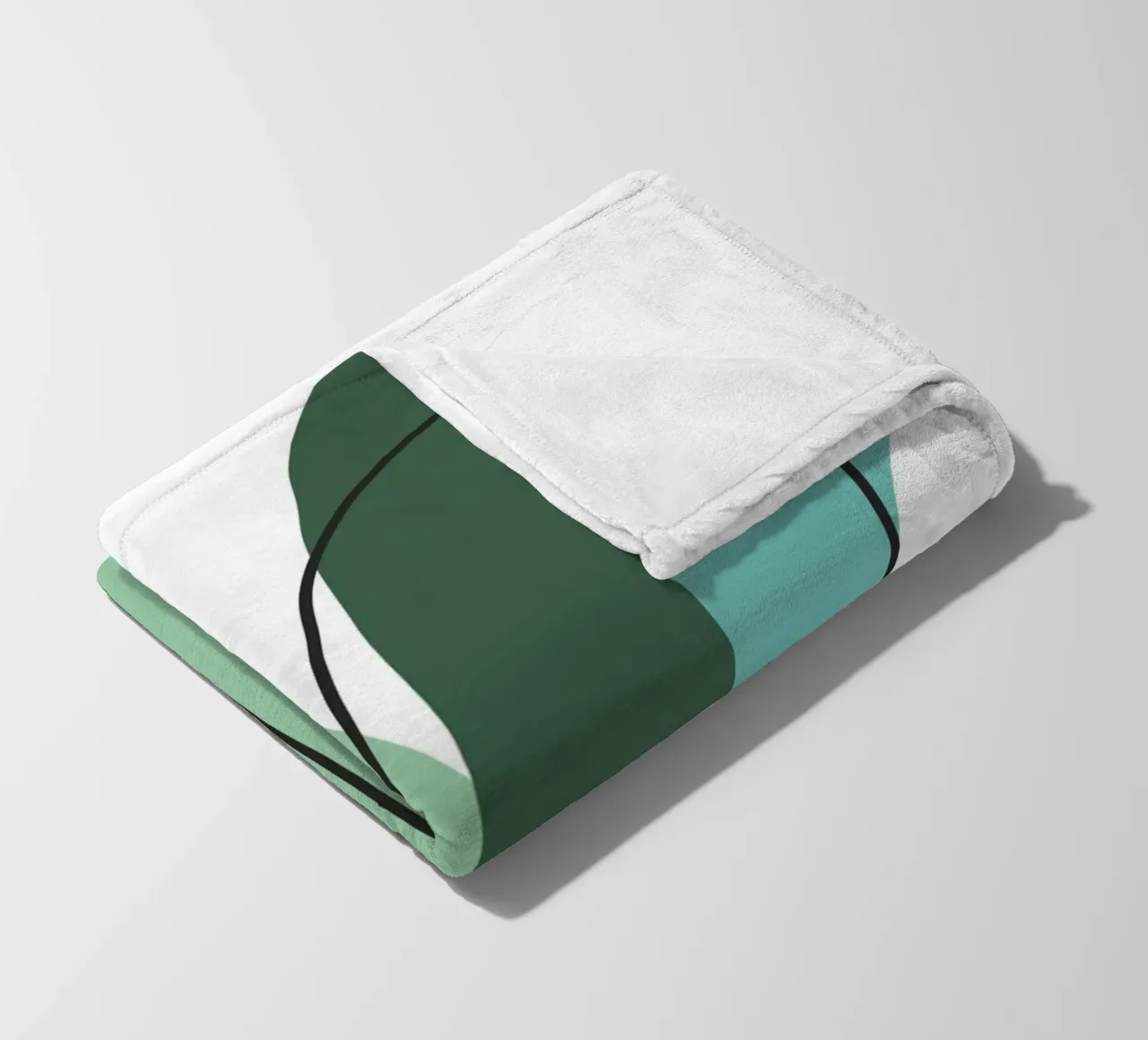 Curved lines coperta in pile da LisaArtes