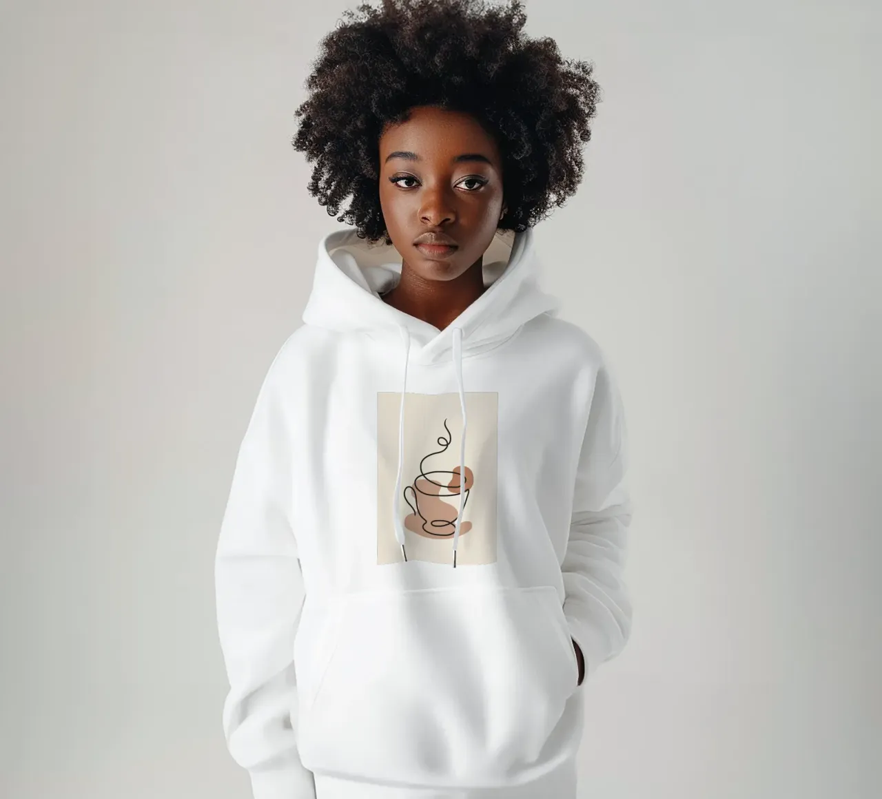 Steaming cup sudadera con capucha de LisaArtes