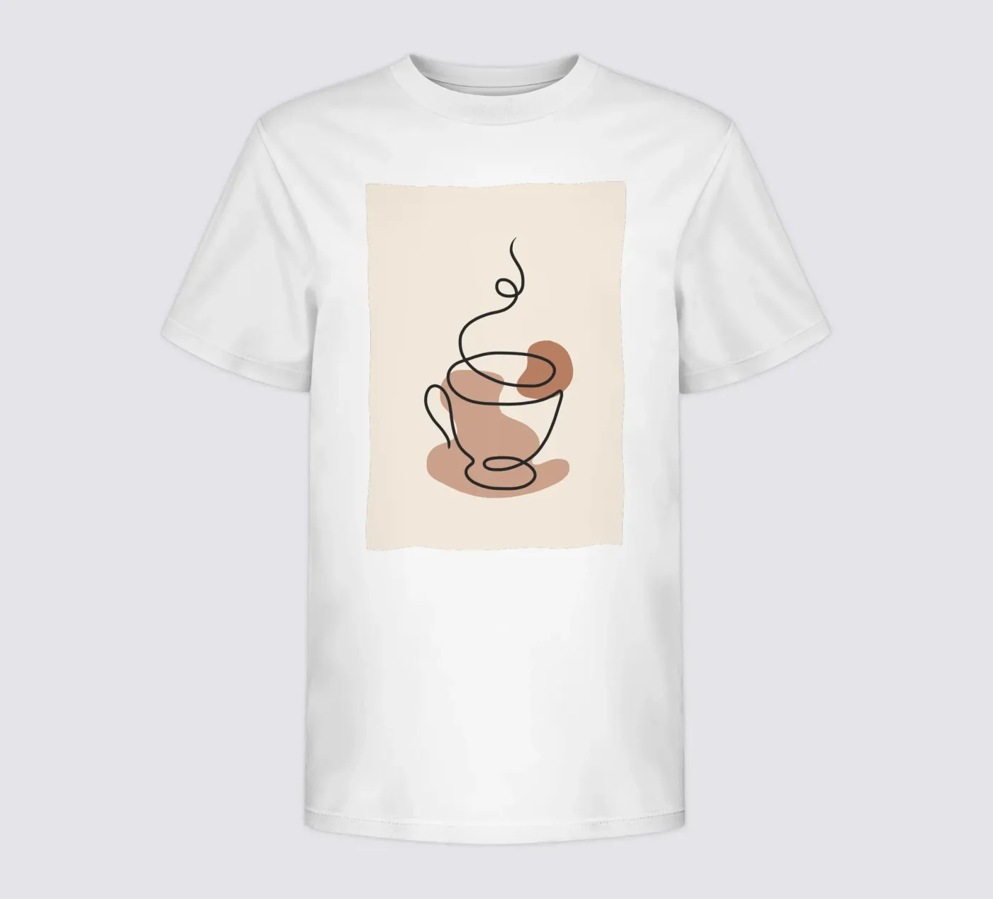 Steaming cup t-shirt bambini da LisaArtes