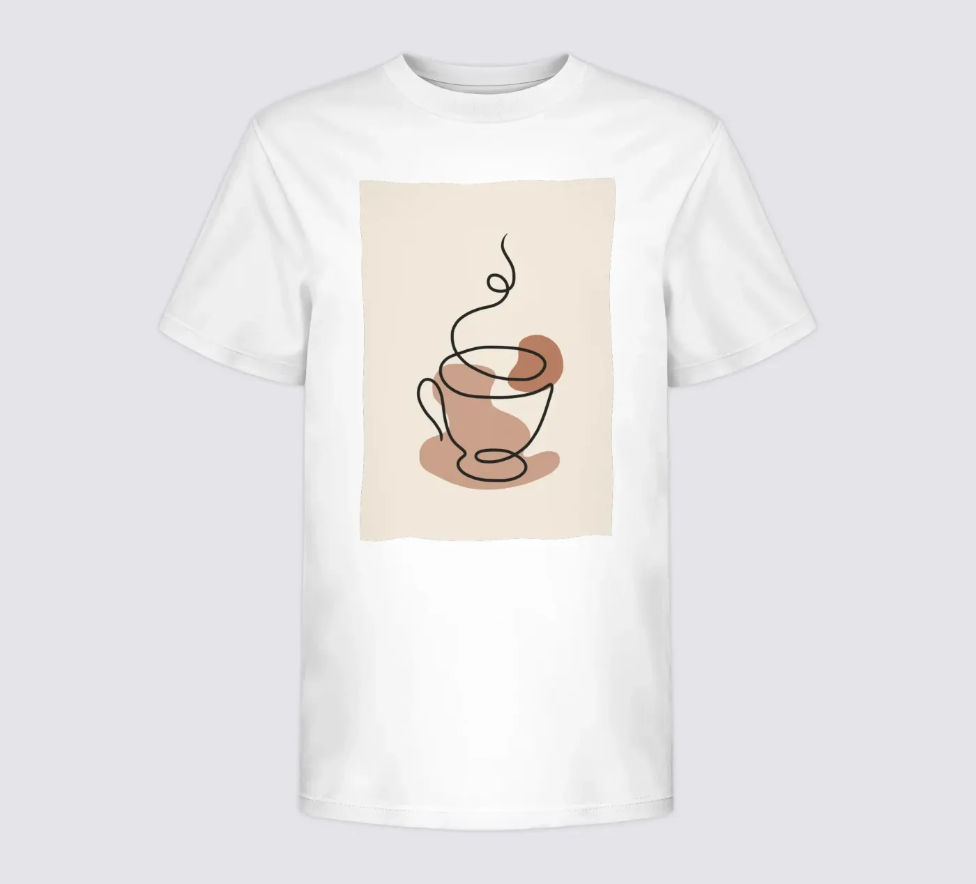 Steaming cup t-shirt bambini da LisaArtes