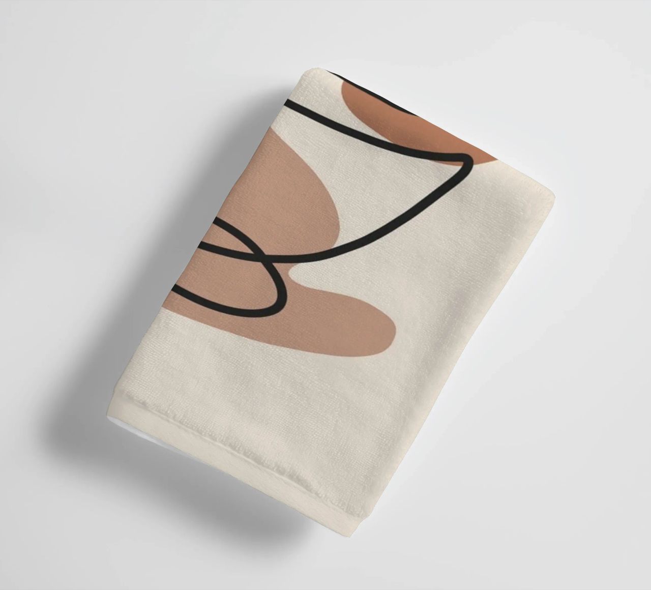 Steaming cup towel by LisaArtes