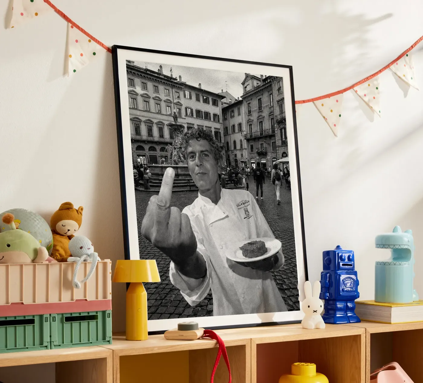 Anthony Bourdain poster da Ericammes
