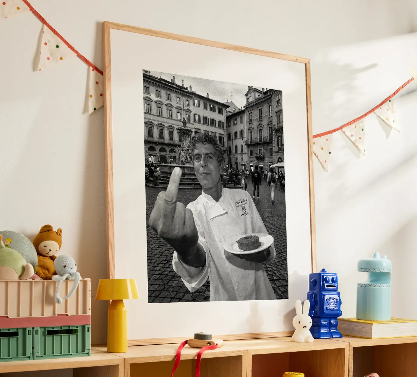 Anthony Bourdain poster da Ericammes