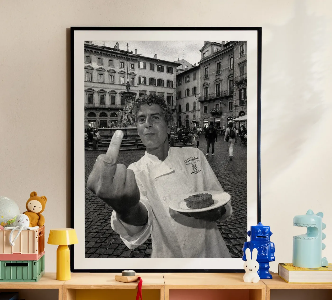 Anthony Bourdain poster da Ericammes