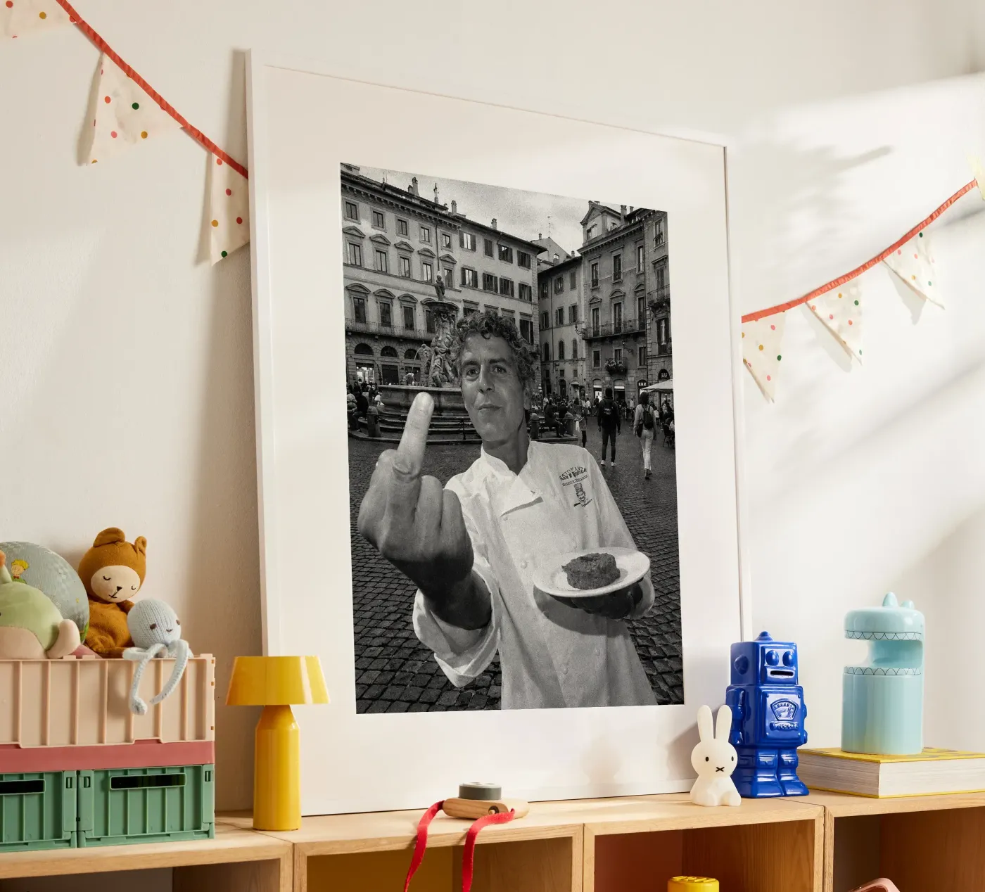 Anthony Bourdain poster da Ericammes
