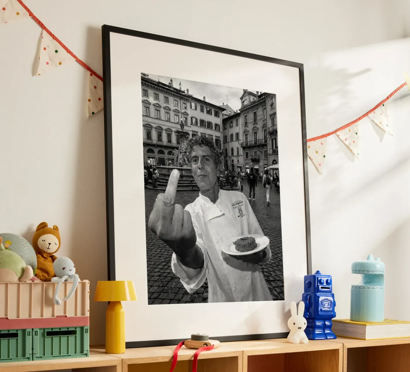 Anthony Bourdain poster da Ericammes