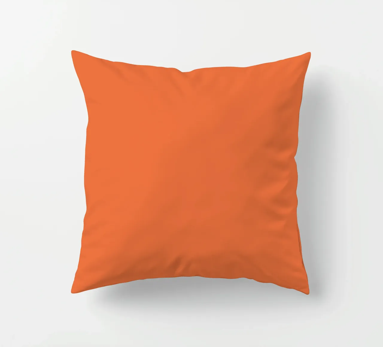 Continua ad essere strano - Arancione cuscino da Malou-Studio