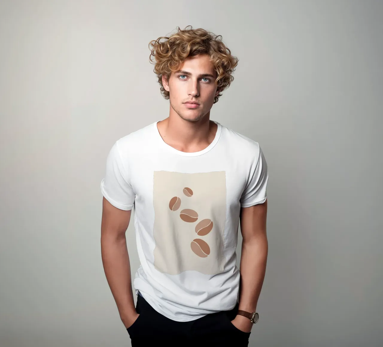 Various coffee beans t-shirt da LisaArtes