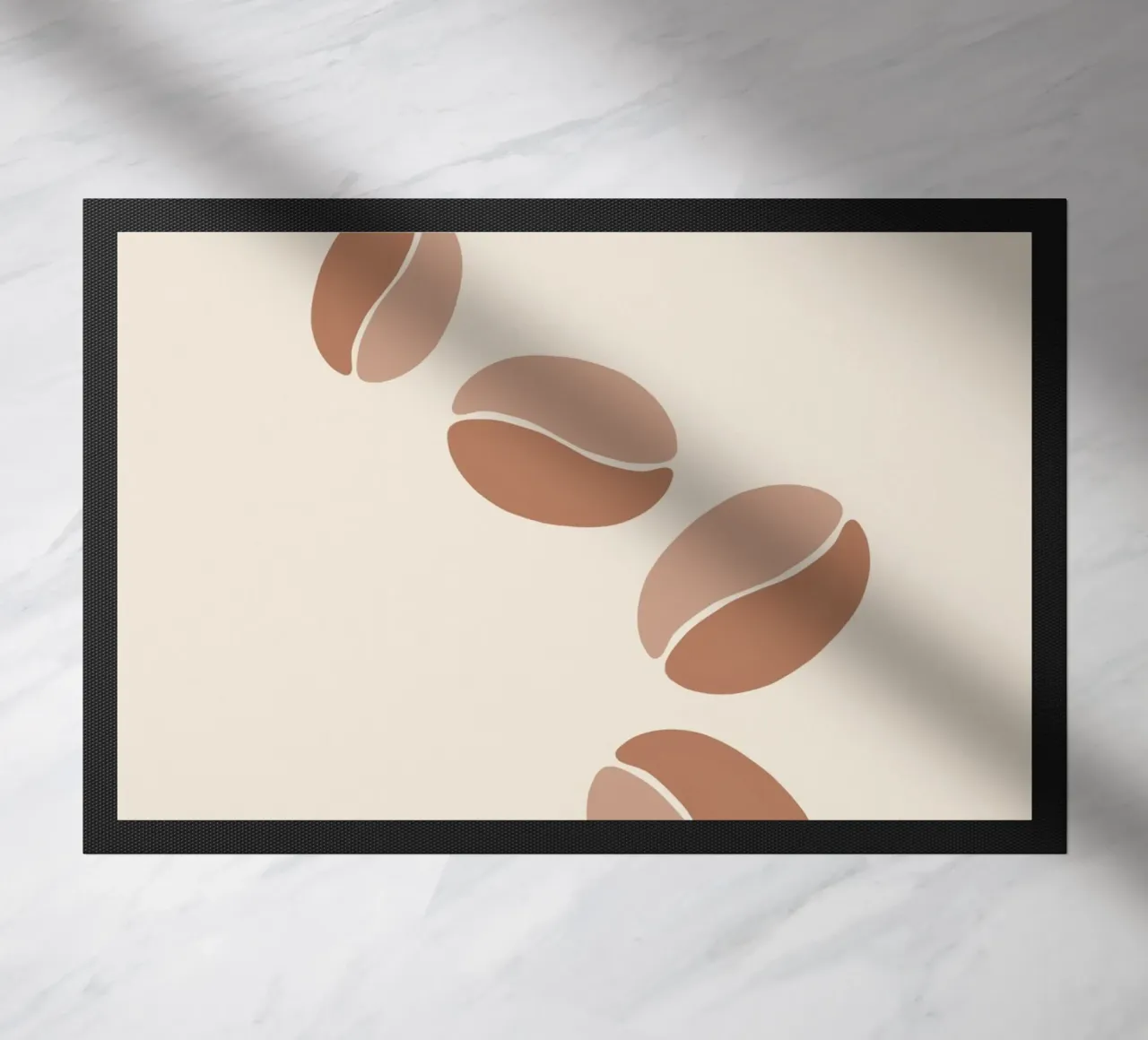Various coffee beans doormat by LisaArtes