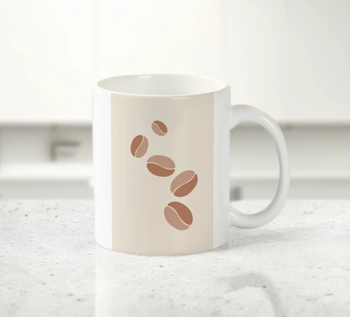 Various coffee beans ceramic mug by LisaArtes
