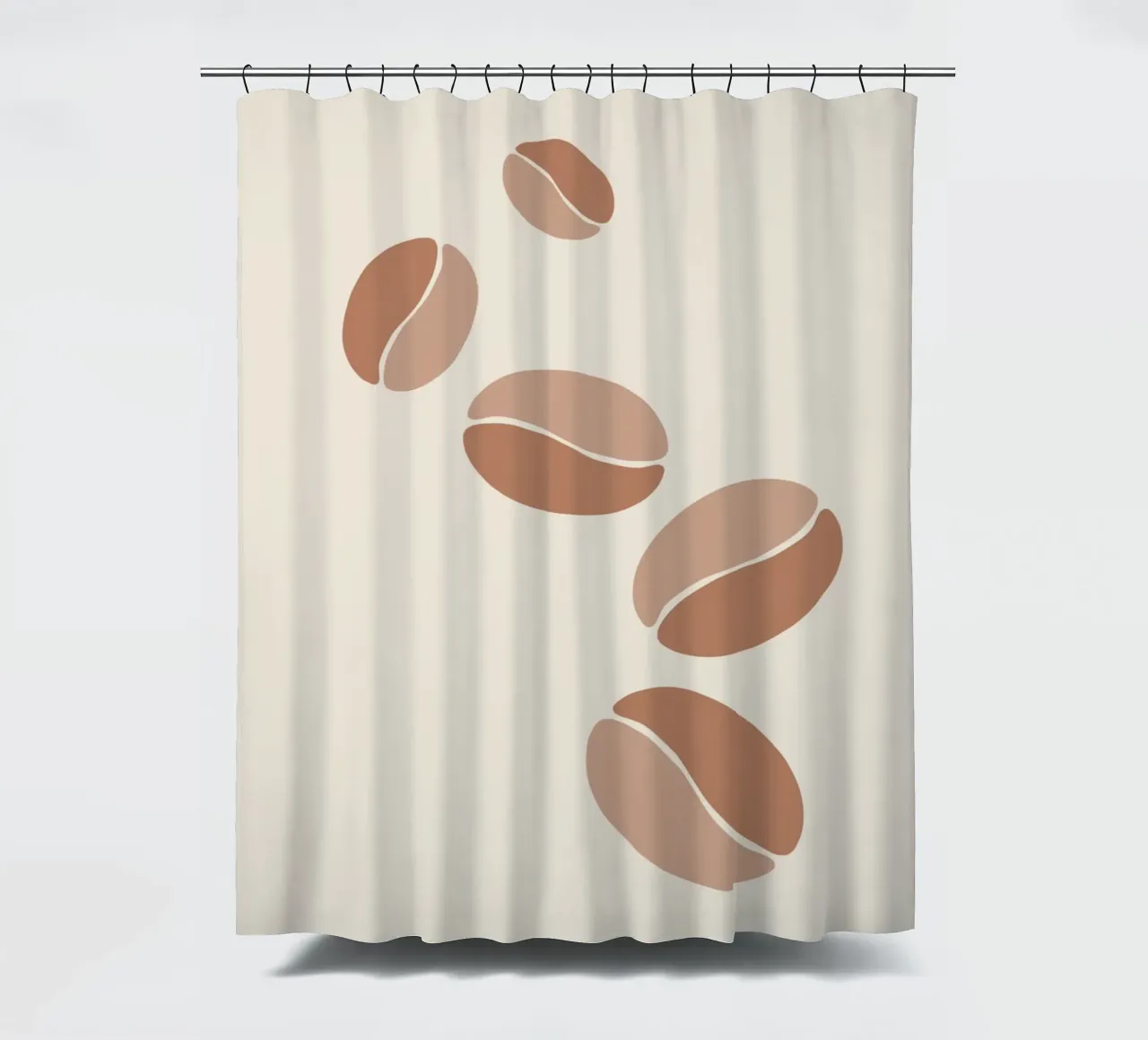 Various coffee beans shower curtain by LisaArtes