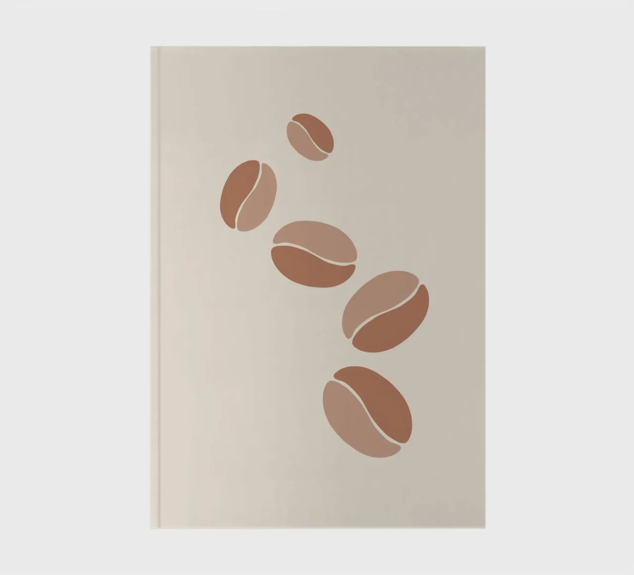 Various coffee beans notebook by LisaArtes