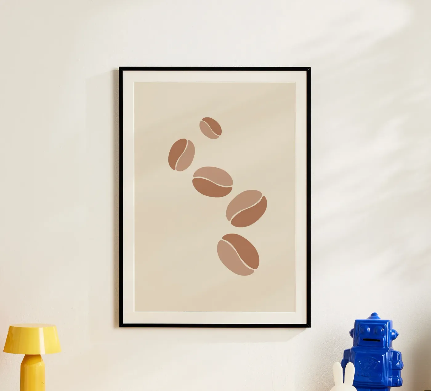 Various coffee beans poster van LisaArtes