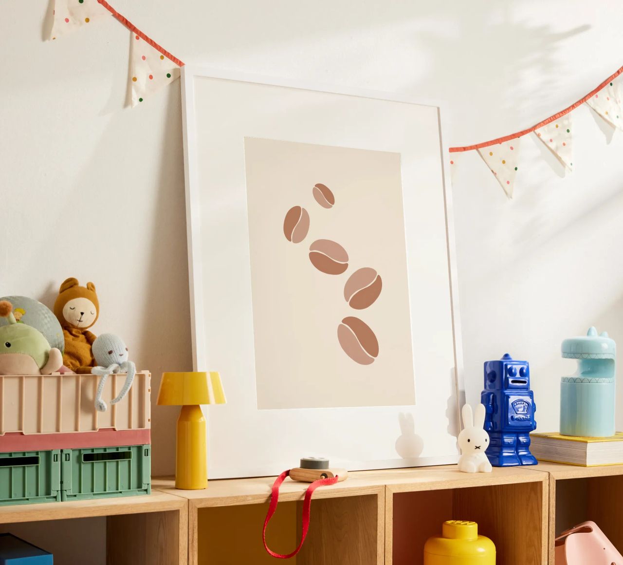 Various coffee beans Poster von LisaArtes