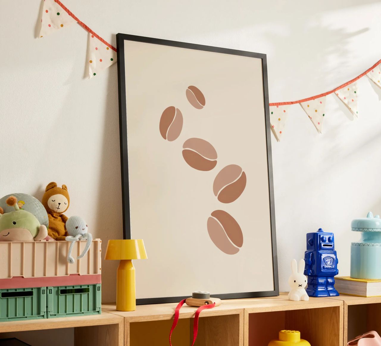 Various coffee beans Poster von LisaArtes
