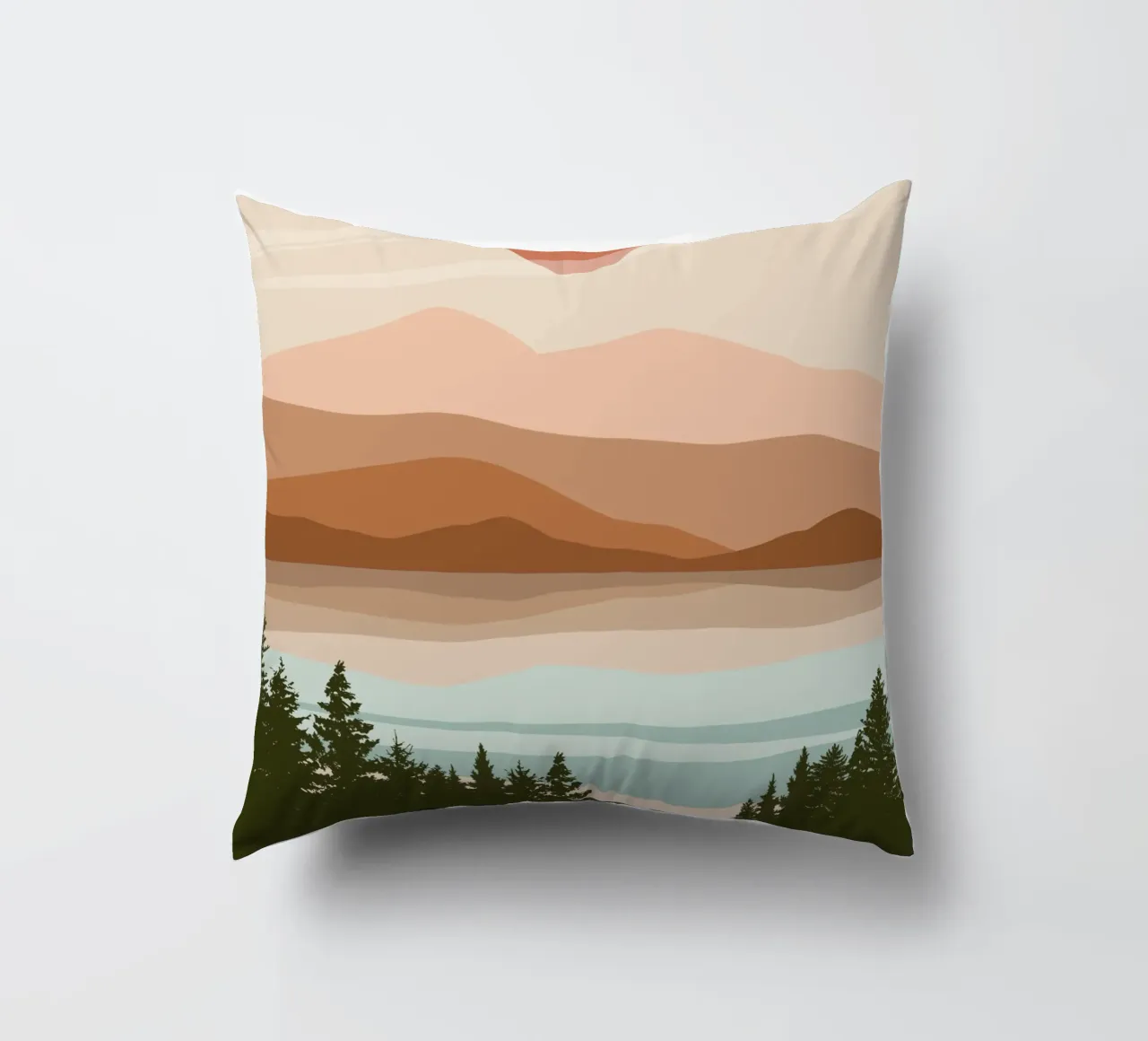 Serene landscape cuscino da LisaArtes