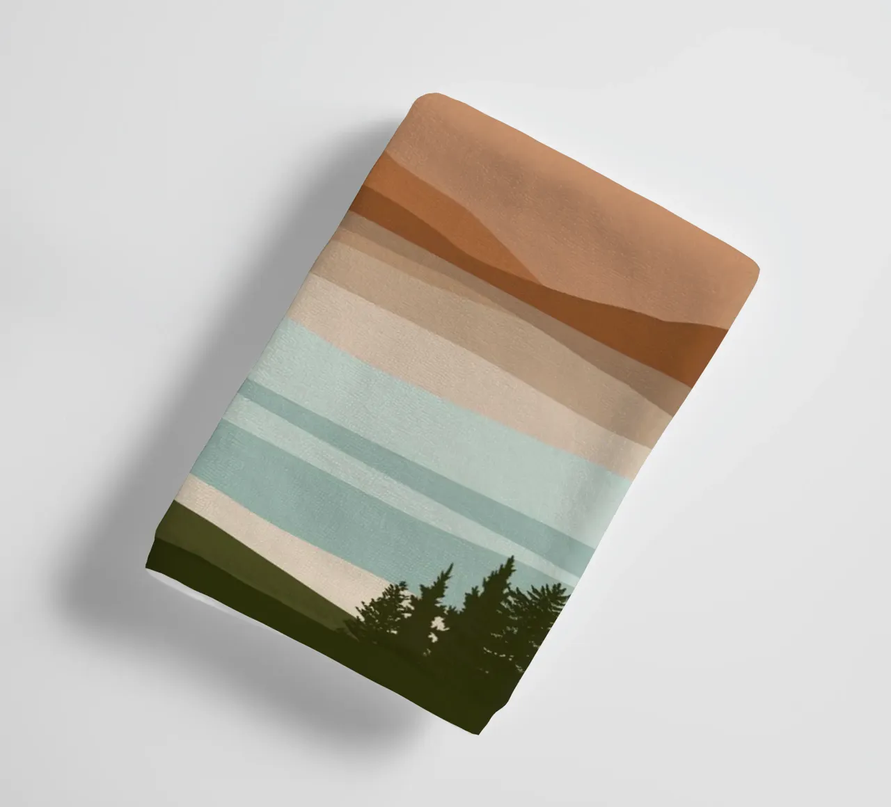 Serene landscape asciugamano da bagno da LisaArtes