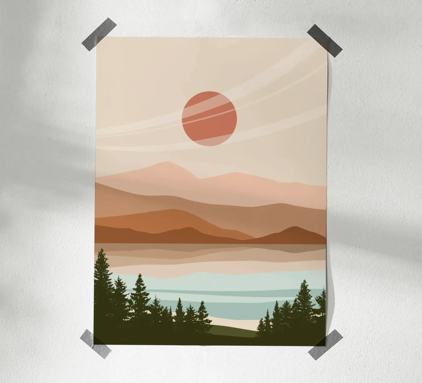 Serene landscape poster da LisaArtes