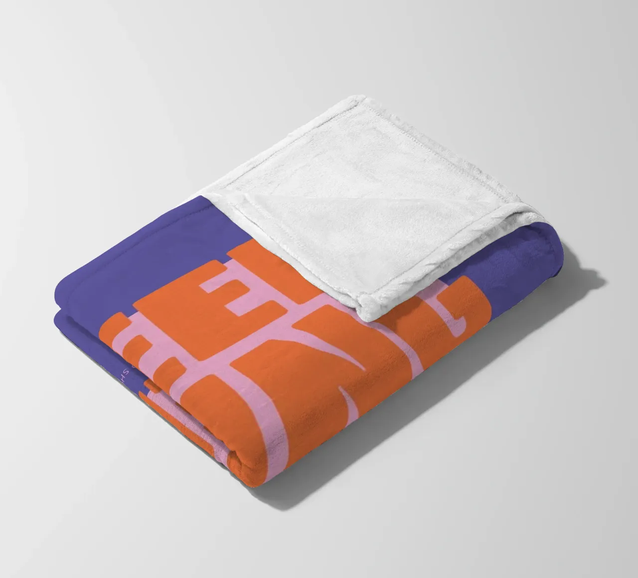 Continua ad essere strano - Viola coperta in pile da Malou-Studio