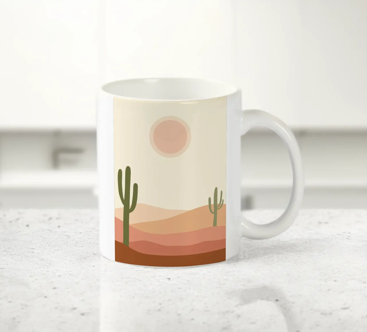 Desert landscape tazza in ceramica da LisaArtes