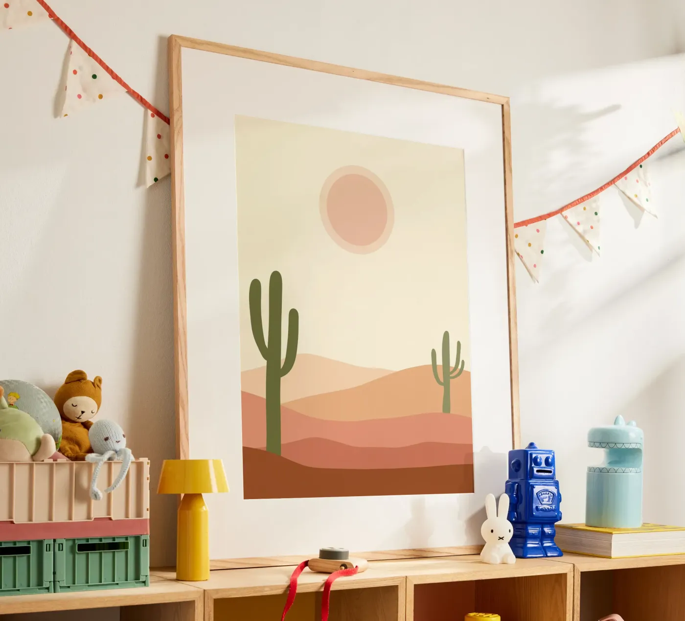 Desert landscape poster by LisaArtes