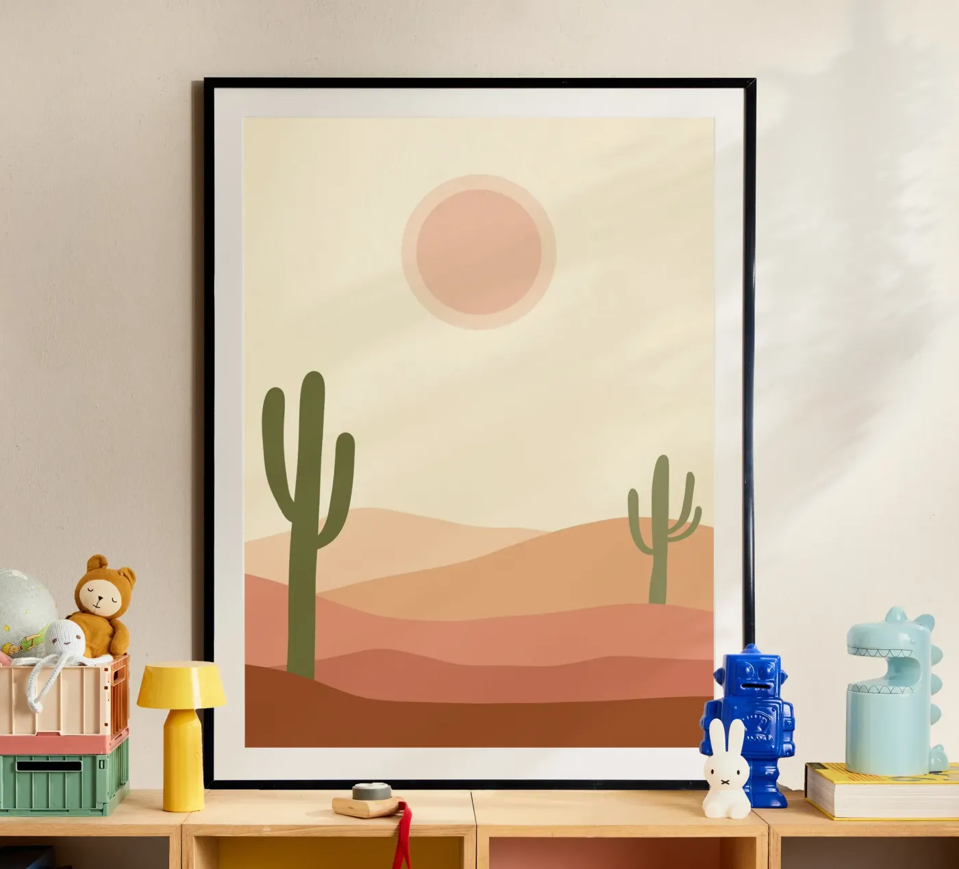 Desert landscape poster by LisaArtes