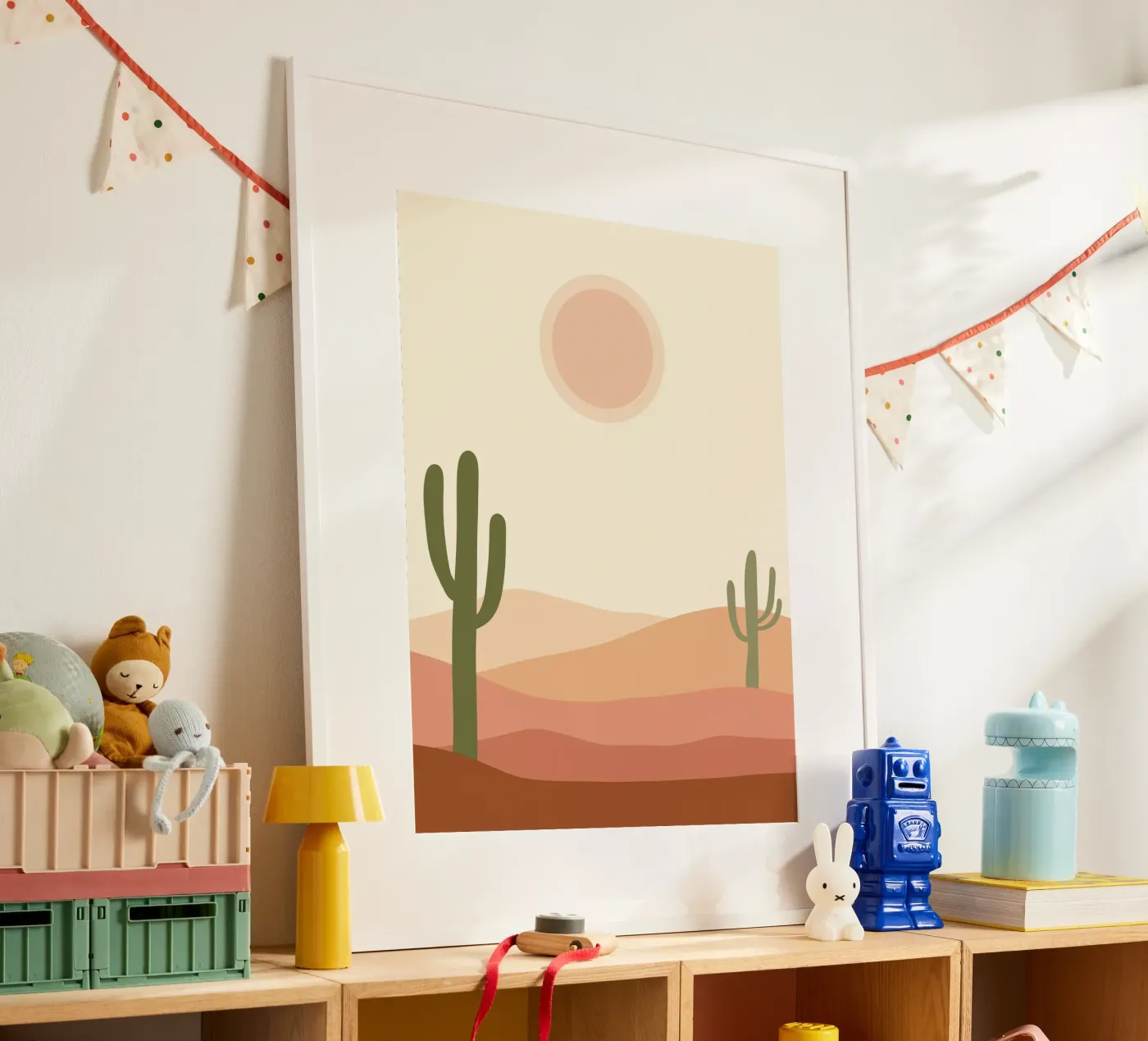 Desert landscape poster by LisaArtes