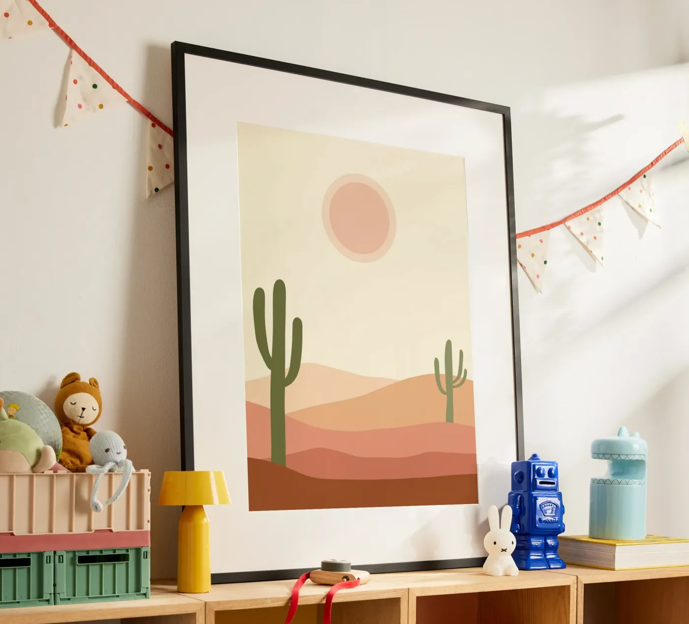 Desert landscape poster by LisaArtes