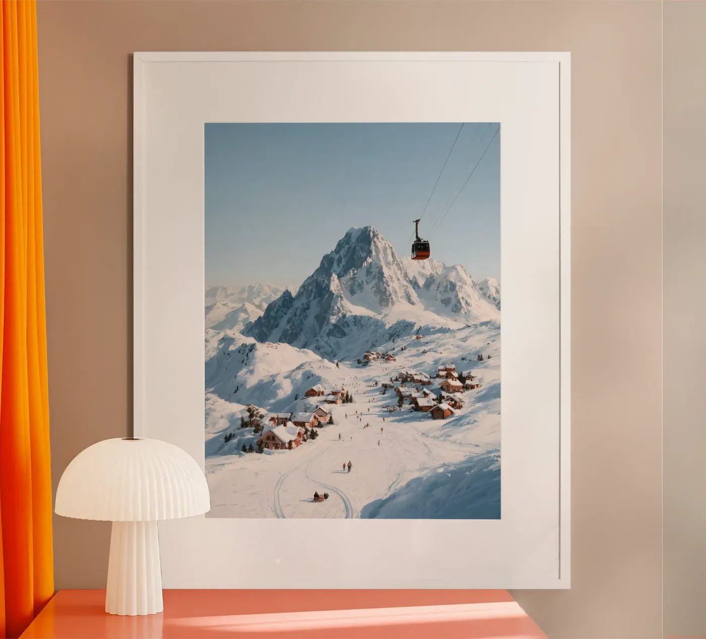 Alpine Escape poster by Bloomtheory