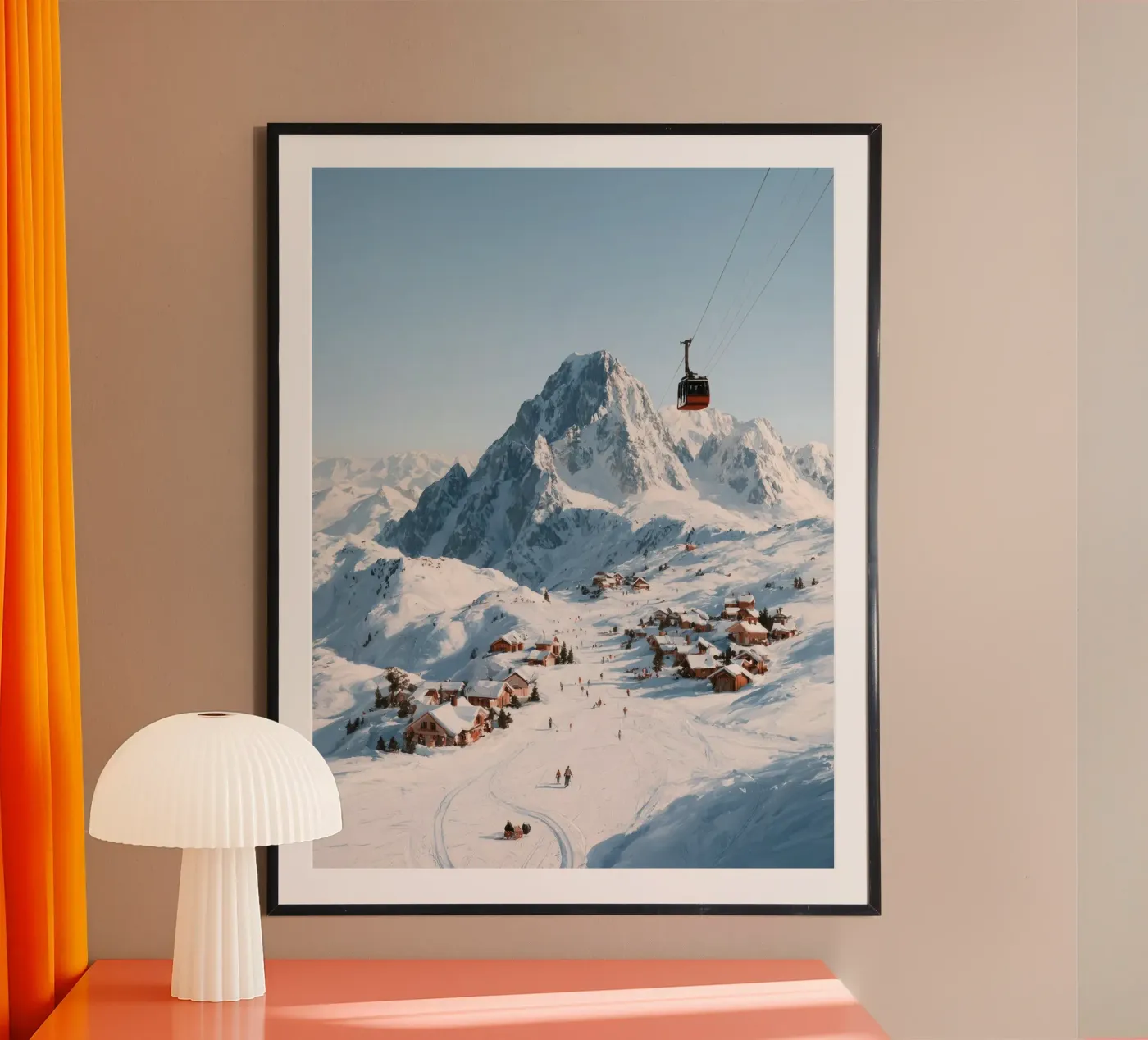 Alpine Escape poster by Bloomtheory
