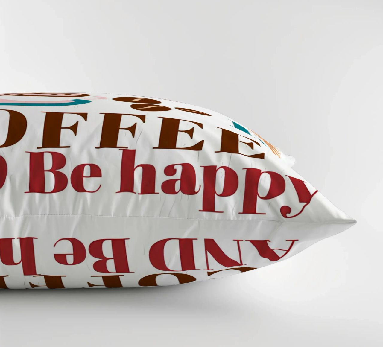 Tutto ciò che serve è caffè e felicità cuscino da inspirational quote