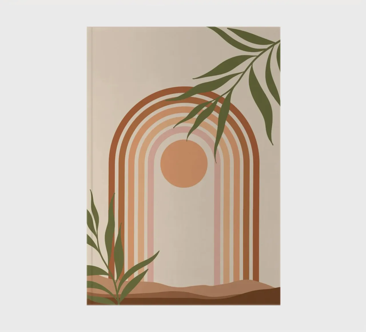 Arch with a sun at its cente carnet de notes de LisaArtes