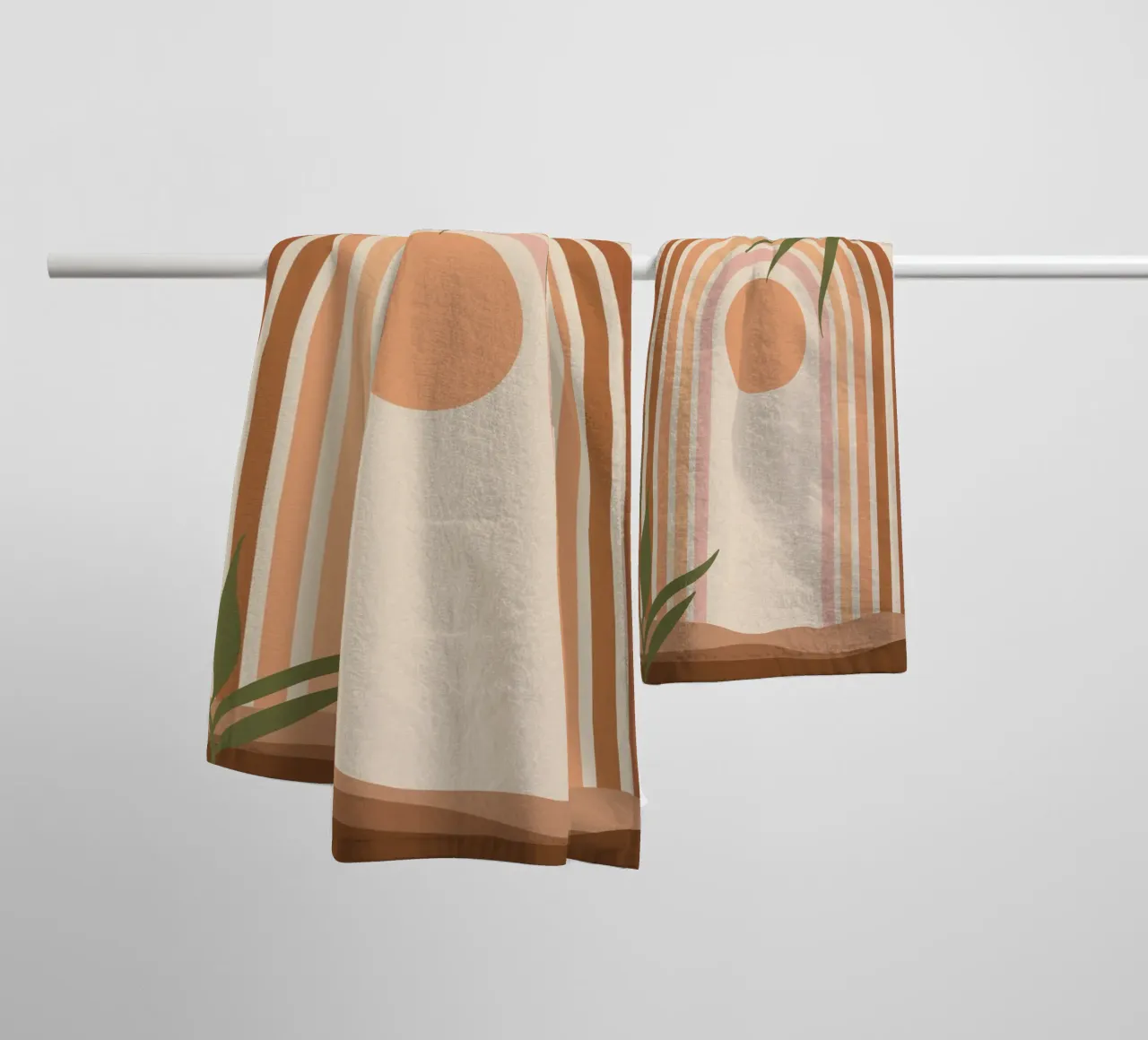 Arch with a sun at its cente towel by LisaArtes