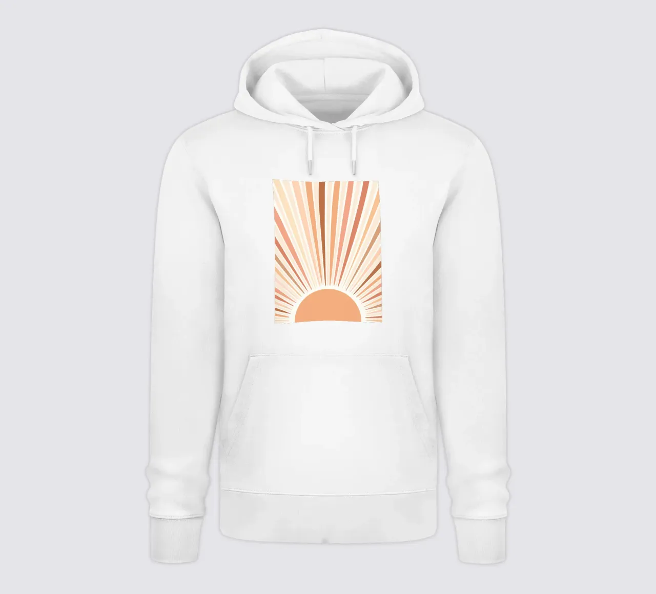 Radiating lines felpa con cappuccio da LisaArtes