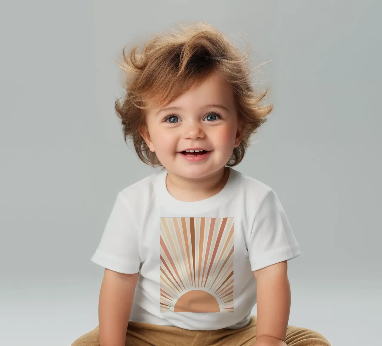 Radiating lines maglietta neonato da LisaArtes