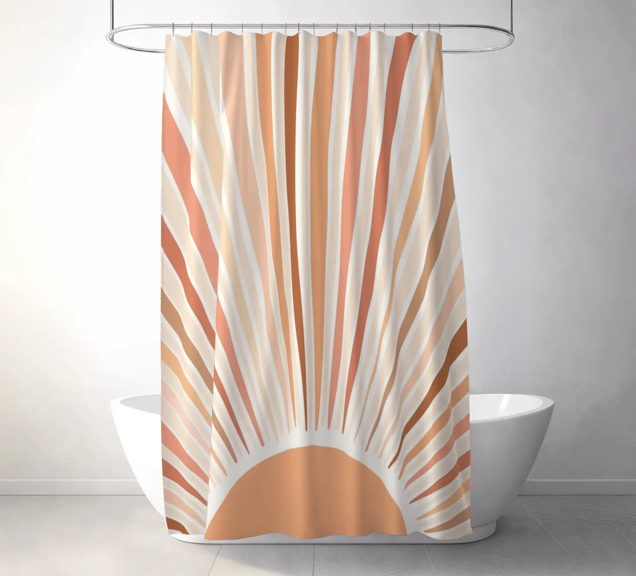 Radiating lines tenda da doccia da LisaArtes